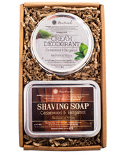 Load image into Gallery viewer, Gallant Men's Gift Sets: Cedarwood/Bergamot, Sweet Minty and Lemony