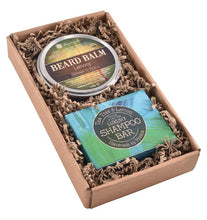 Load image into Gallery viewer, gift set of natural skincare/haircare for men