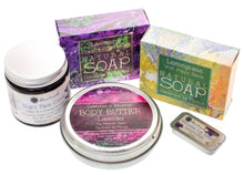 Load image into Gallery viewer, gift box of natural skincare ireland king oak