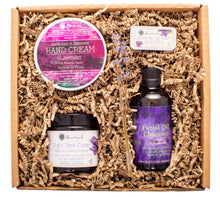 Load image into Gallery viewer, natural skincare gift set lavender mountain ash