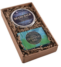 Load image into Gallery viewer, gift set of natural skincare/haircare for men