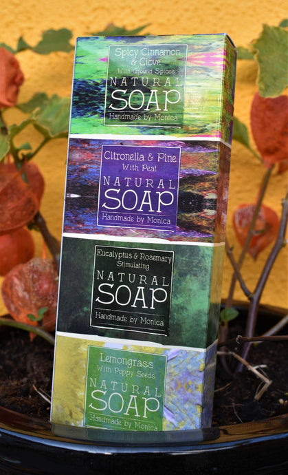 The Launch of our New 4 Mini Soaps in a Gift Box