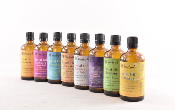 Organic Oils in our Facial Oil Cleansers