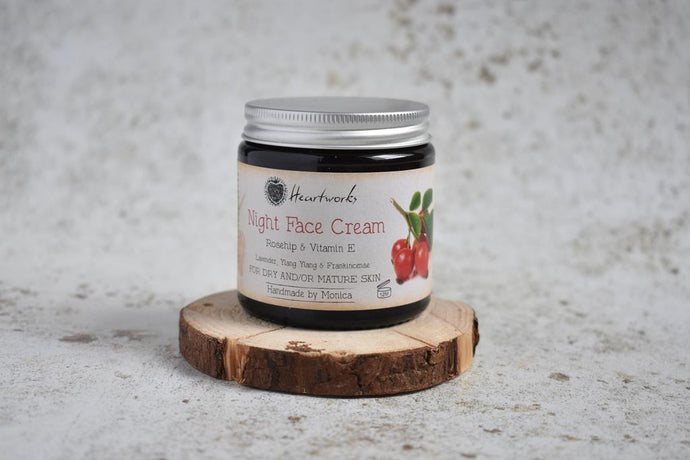 Replenshing Frankincense in Our Night Face Cream