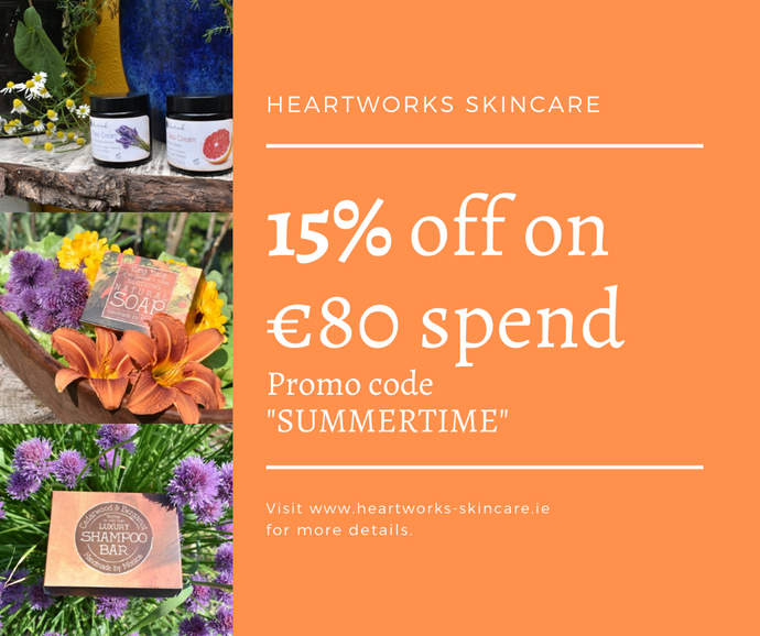 Special Offer on our Natural Irish-made Skincare