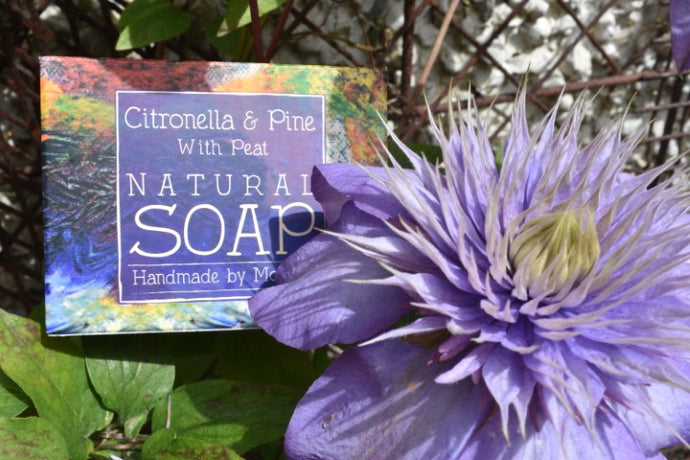 Pine, Peat and Citronella in the one Soap