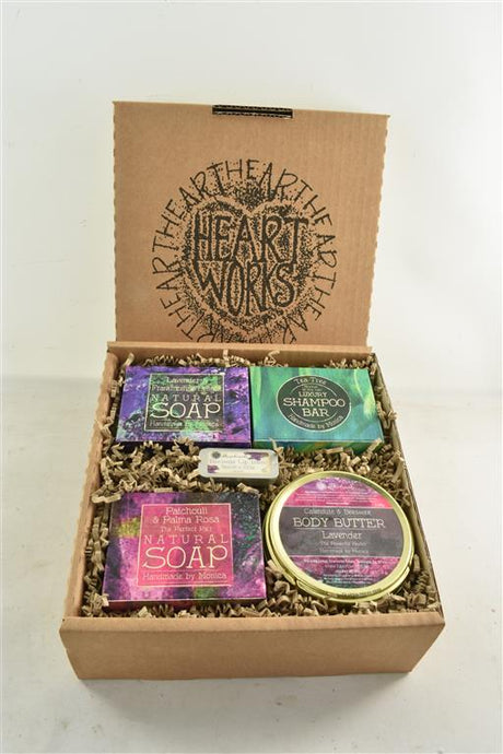 A Range of Gift Sets of Heartworks Natural Skincare
