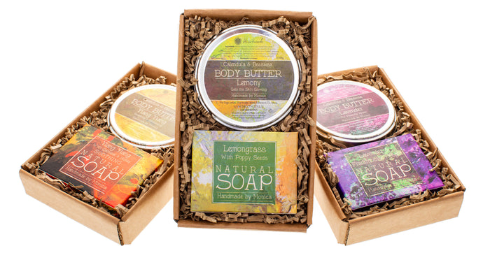 Deluxe Gift Sets of Natural Skincare