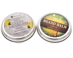 Elegant Men's Gift Sets: Cedarwood/Bergamot, Lemony and Sweet Minty