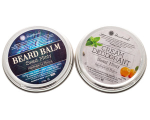 Elegant Men's Gift Sets: Cedarwood/Bergamot, Lemony and Sweet Minty
