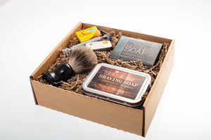 Shaving Set Gift Box - Deluxe