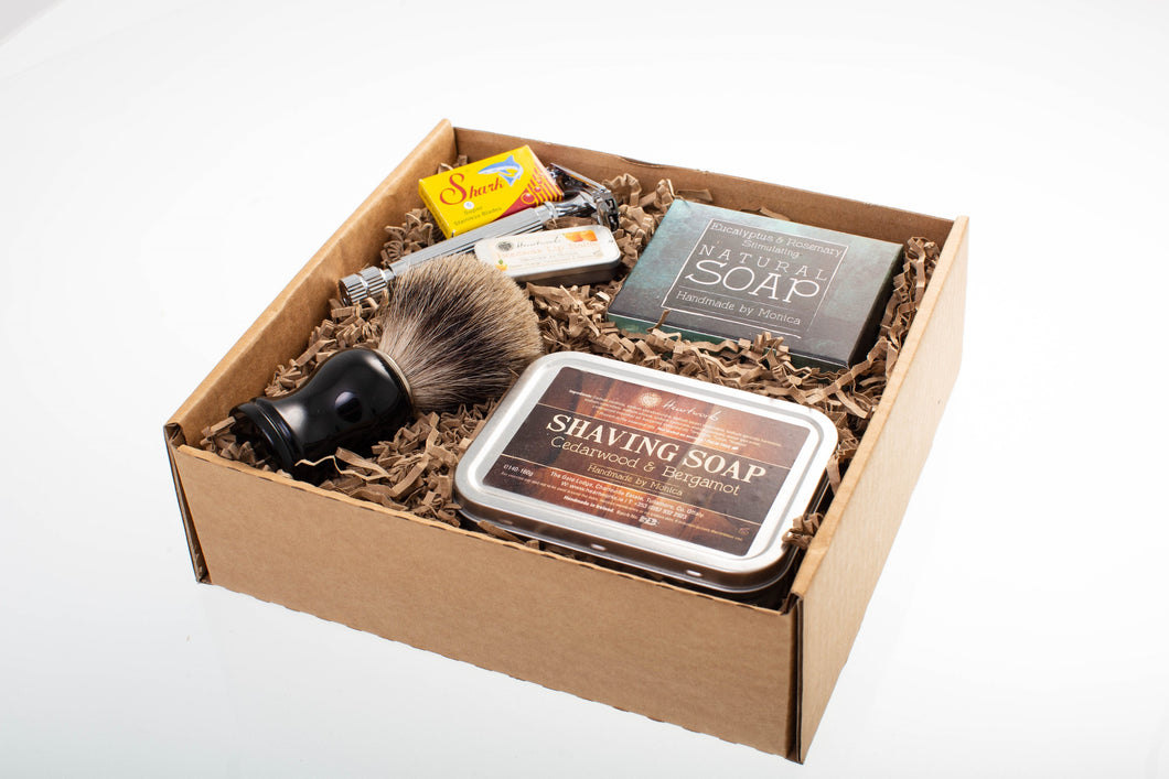 Shaving Set Gift Box - Deluxe