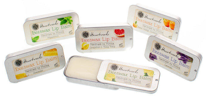 beeswax natural lip balm