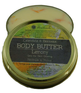 Natural Calendula and beeswax body butter