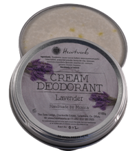 Load image into Gallery viewer, Natural cream deodorant lavender
