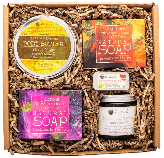 gift box of natural skincare ireland king oak